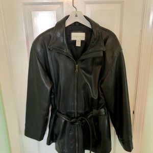 Relativity leather jacket
